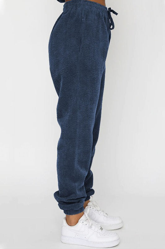 Women Two Piece Corduroy Western Set