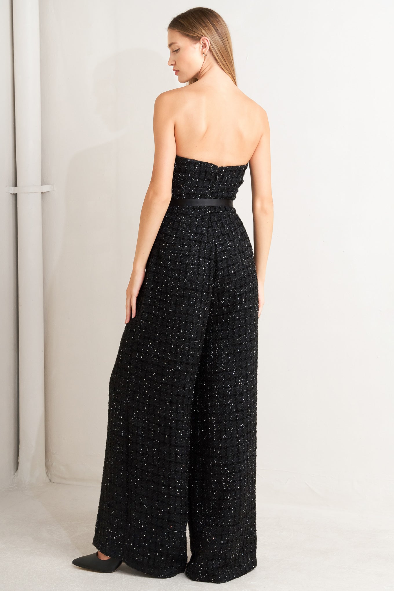 Tweed Jumpsuit