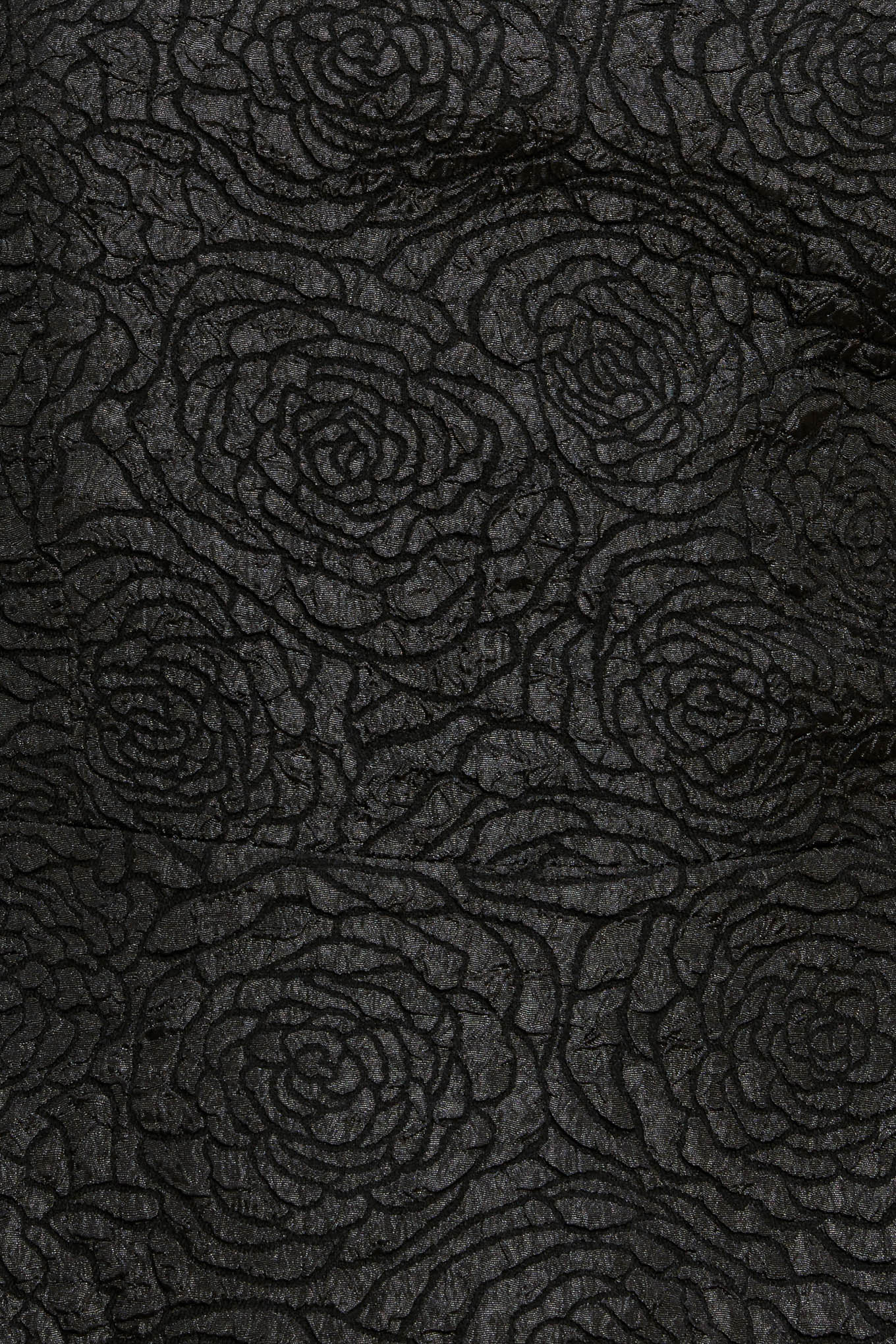 Midnight Grace Woven Midi Dress