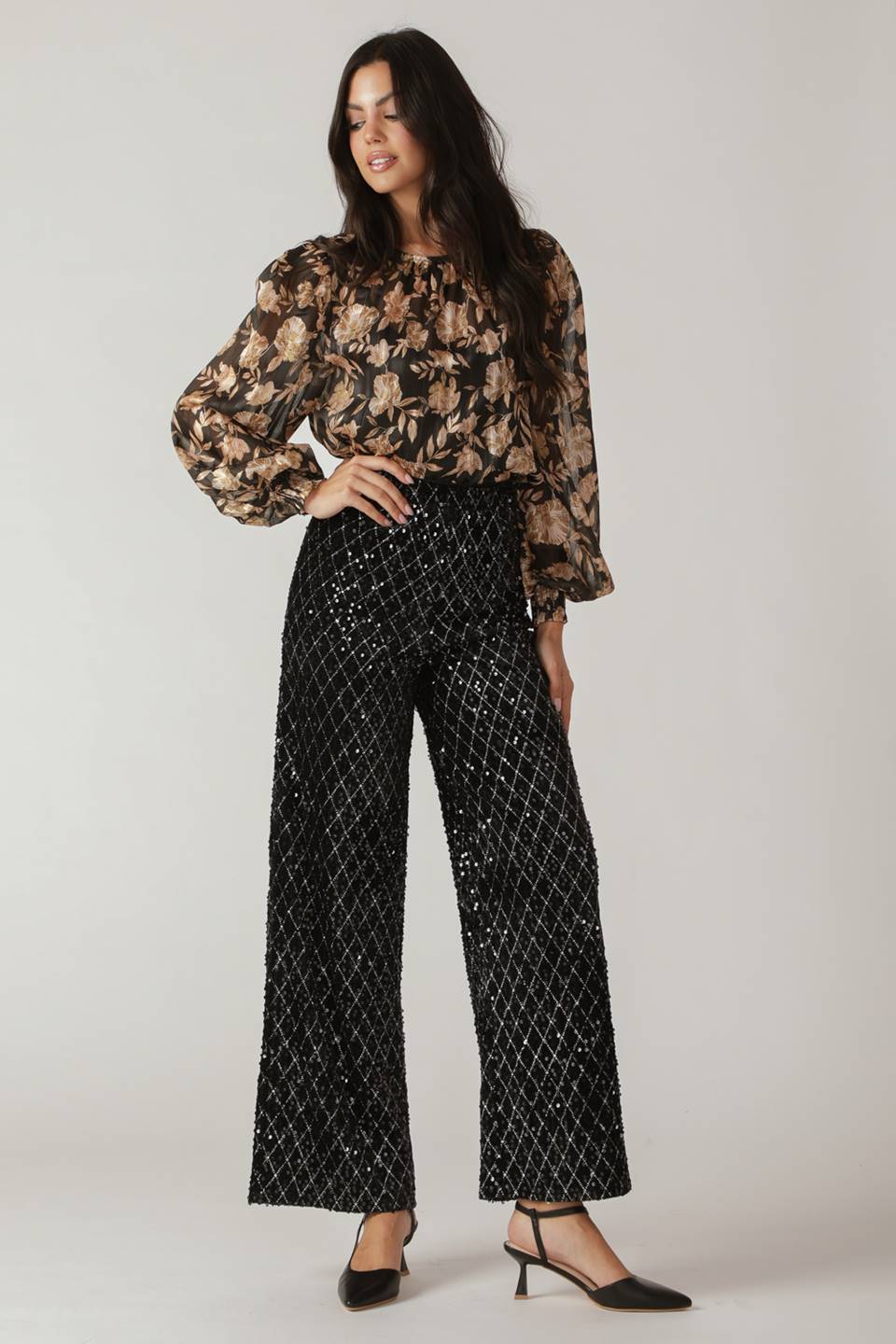Sequin Pants